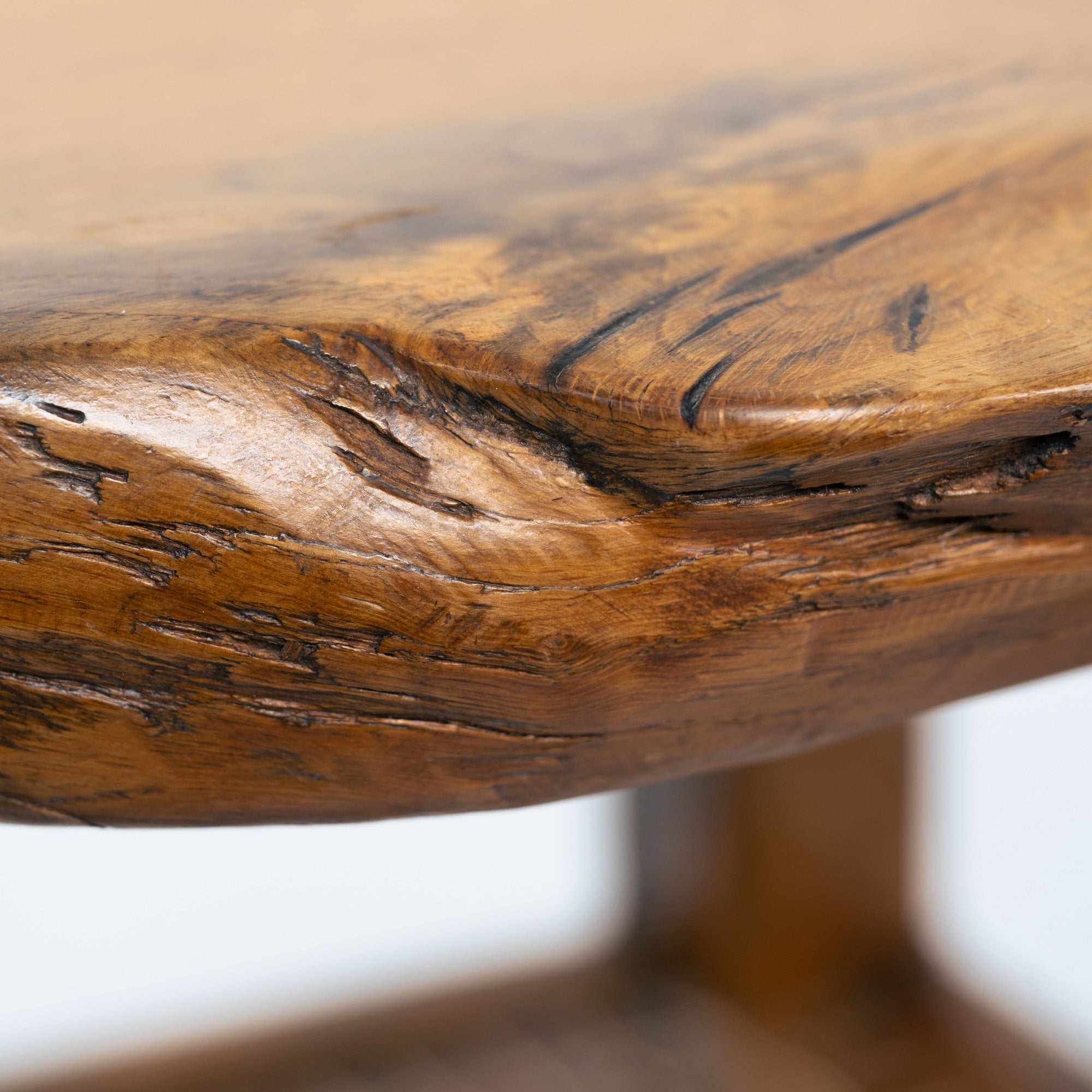 Rustic_Solid_Oak_Coffee_Table_with_Rope_Shelf,_Farmhouse_Country_House_Table