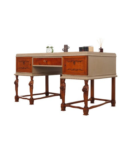 Oak_desk,_Danish_design,_1950s,_production:_Denmark