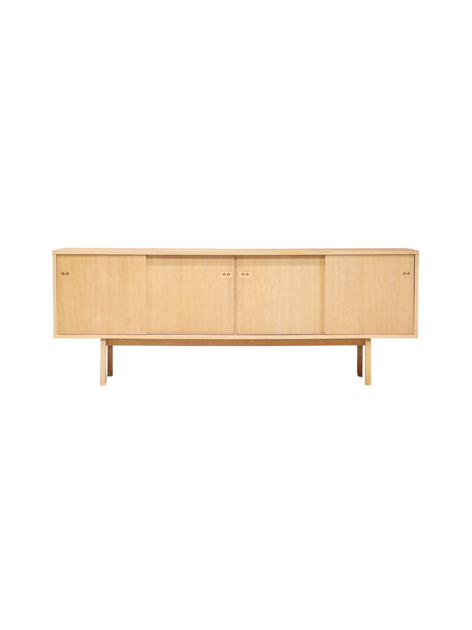 Oak_lowboard_sideboard_Danish_vintage_1960s