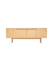 Oak_lowboard_sideboard_Danish_vintage_1960s