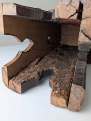 French_Neo_Gothic_Oak_Monastic_Pedestal_Stool_or_Sellette,_Style_Troubadour,_circa_1900