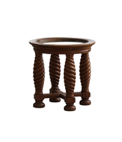 Oak_Table_with_Spiral_Turned_Legs_and_Glass_Top,_Scandinavian_Rustic_Style