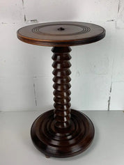 Oak_Wine_Press_Screw_Side_Table_in_the_Style_of_Charles_Dudouyt,_1940s–1950s,_France