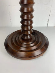 Oak_Wine_Press_Screw_Side_Table_in_the_Style_of_Charles_Dudouyt,_1940s–1950s,_France