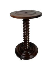 Oak_Wine_Press_Screw_Side_Table_in_the_Style_of_Charles_Dudouyt,_1940s–1950s,_France