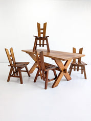 Brutalist_Oak_Dining_Set,_1970s,_Belgium
