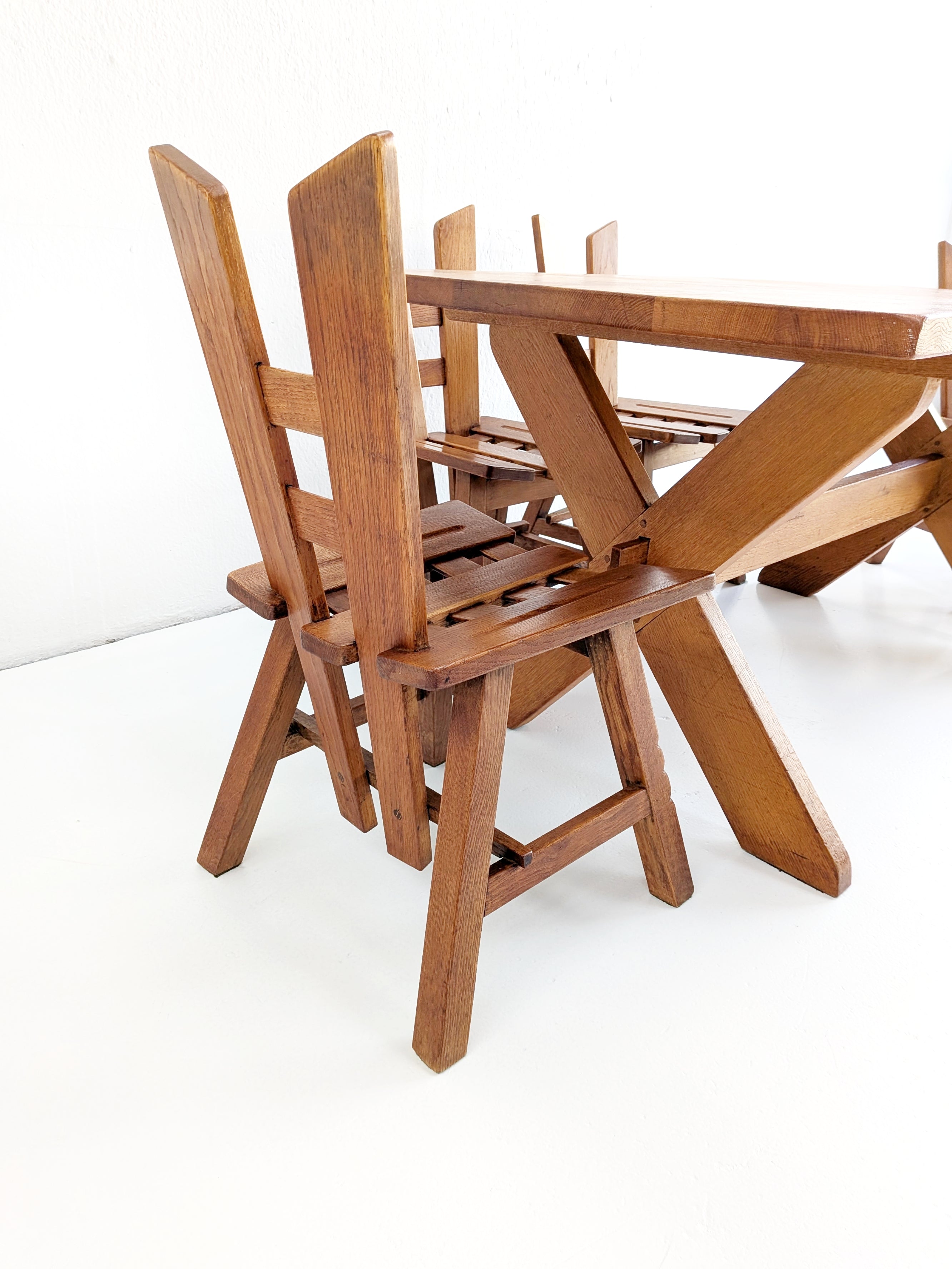 Brutalist_Oak_Dining_Set,_1970s,_Belgium