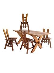Brutalist_Oak_Dining_Set,_1970s,_Belgium