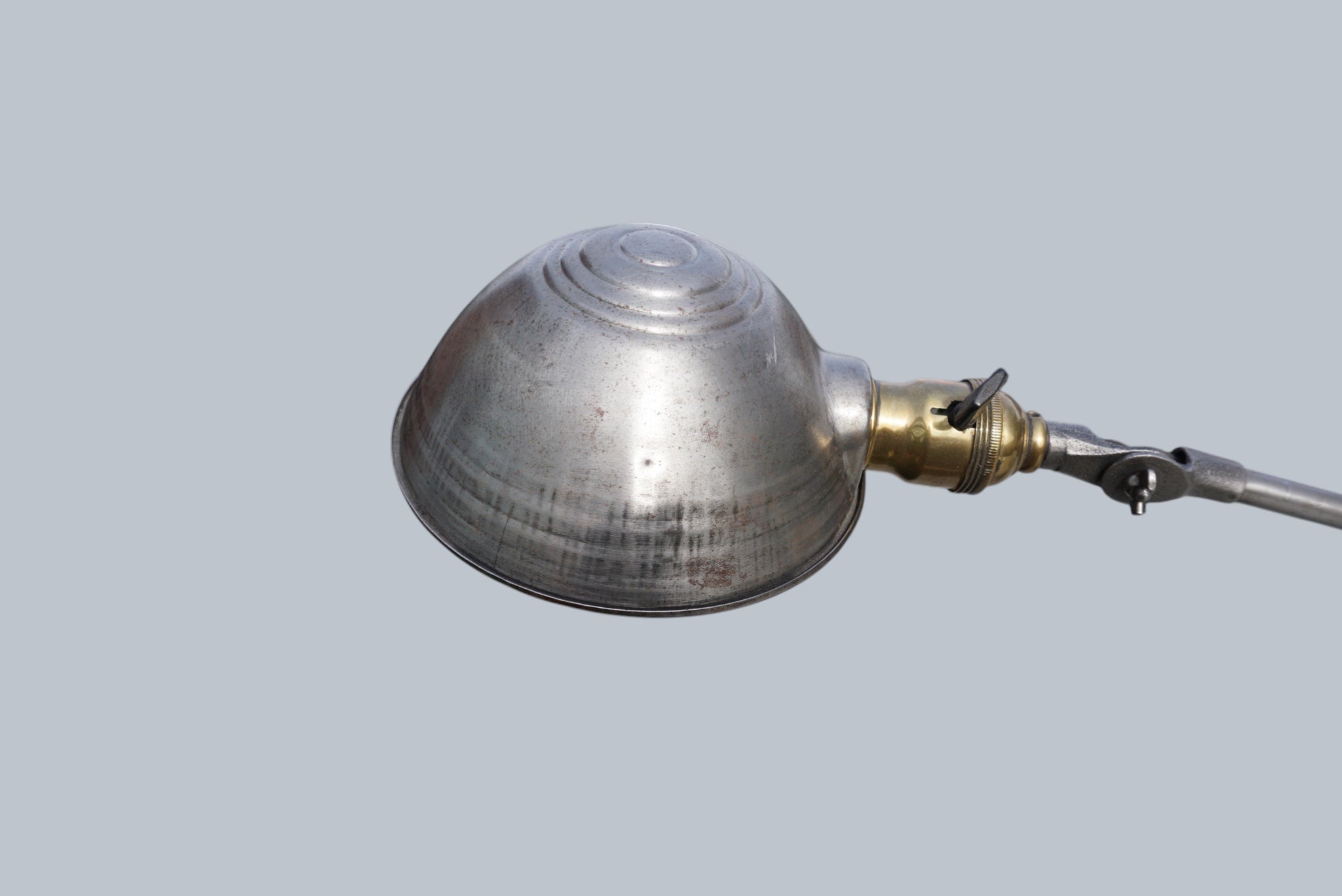 O.C._White_Industrial_Articulating_Lamp_with_Original_Harvey_Hubbell_Shade,_USA_1920s–1930s
