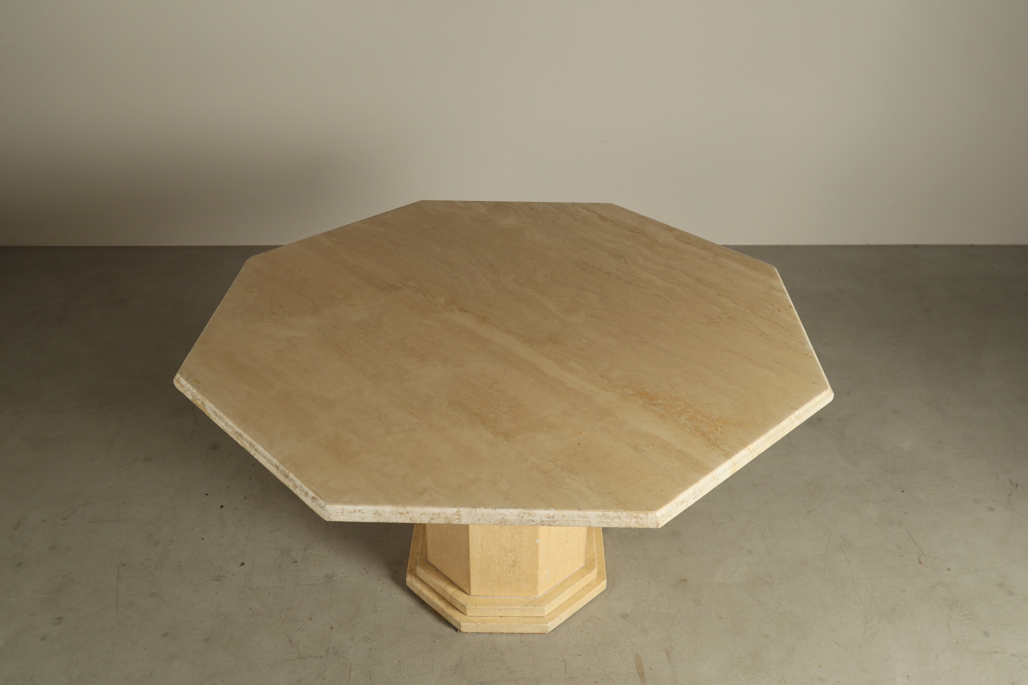 Octagonal_travertine_dining_table,_1970s