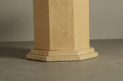 Octagonal_travertine_dining_table,_1970s