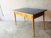 Kitchen_Table_by_Olaio_with_Blue_Formica_Top,_1960s,_Portugal