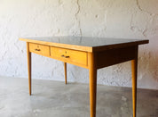 Kitchen_Table_by_Olaio_with_Blue_Formica_Top,_1960s,_Portugal