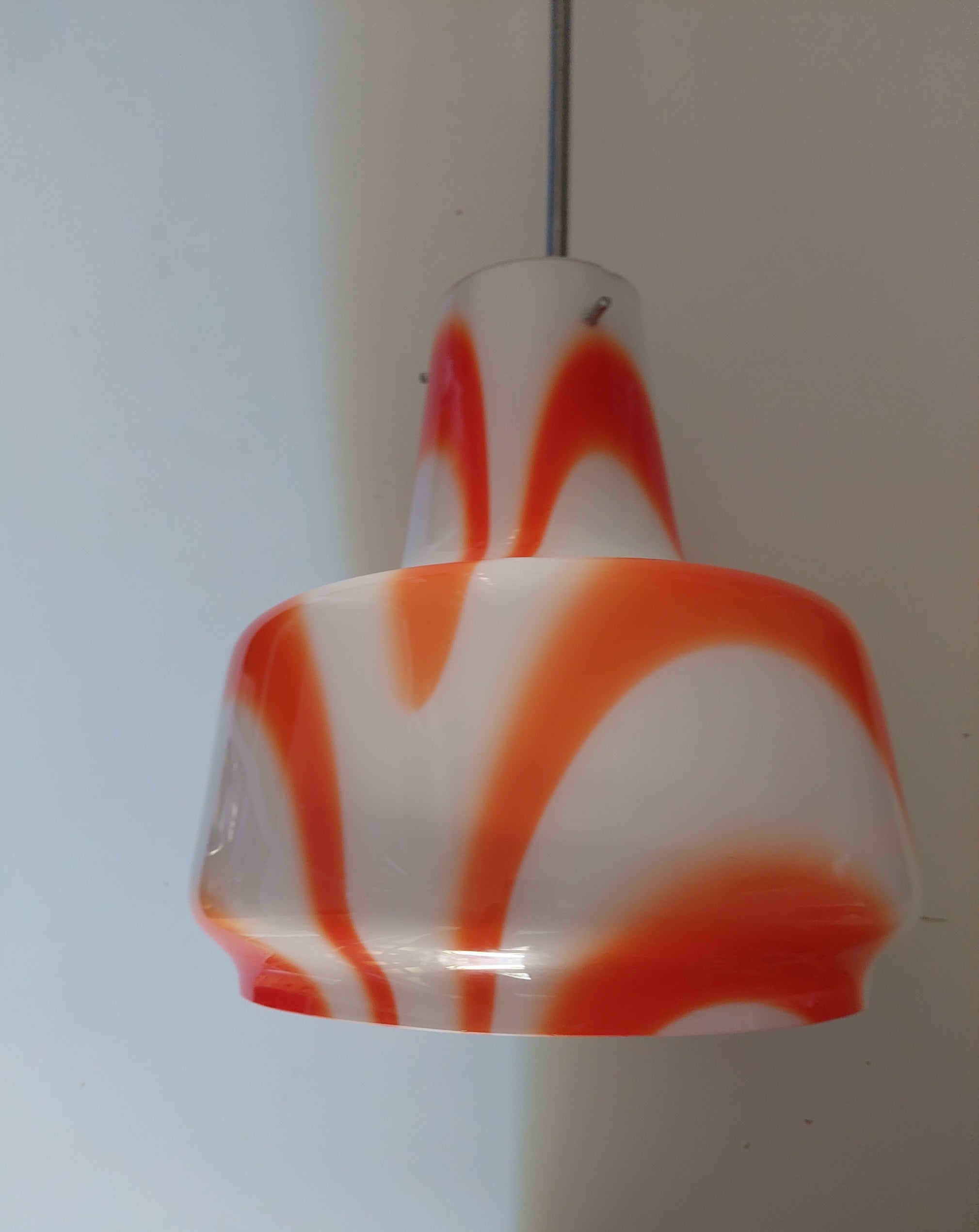 Murano_Swirl_Glass_Pendant_Light_in_Orange_and_White,_Italy,_1970s