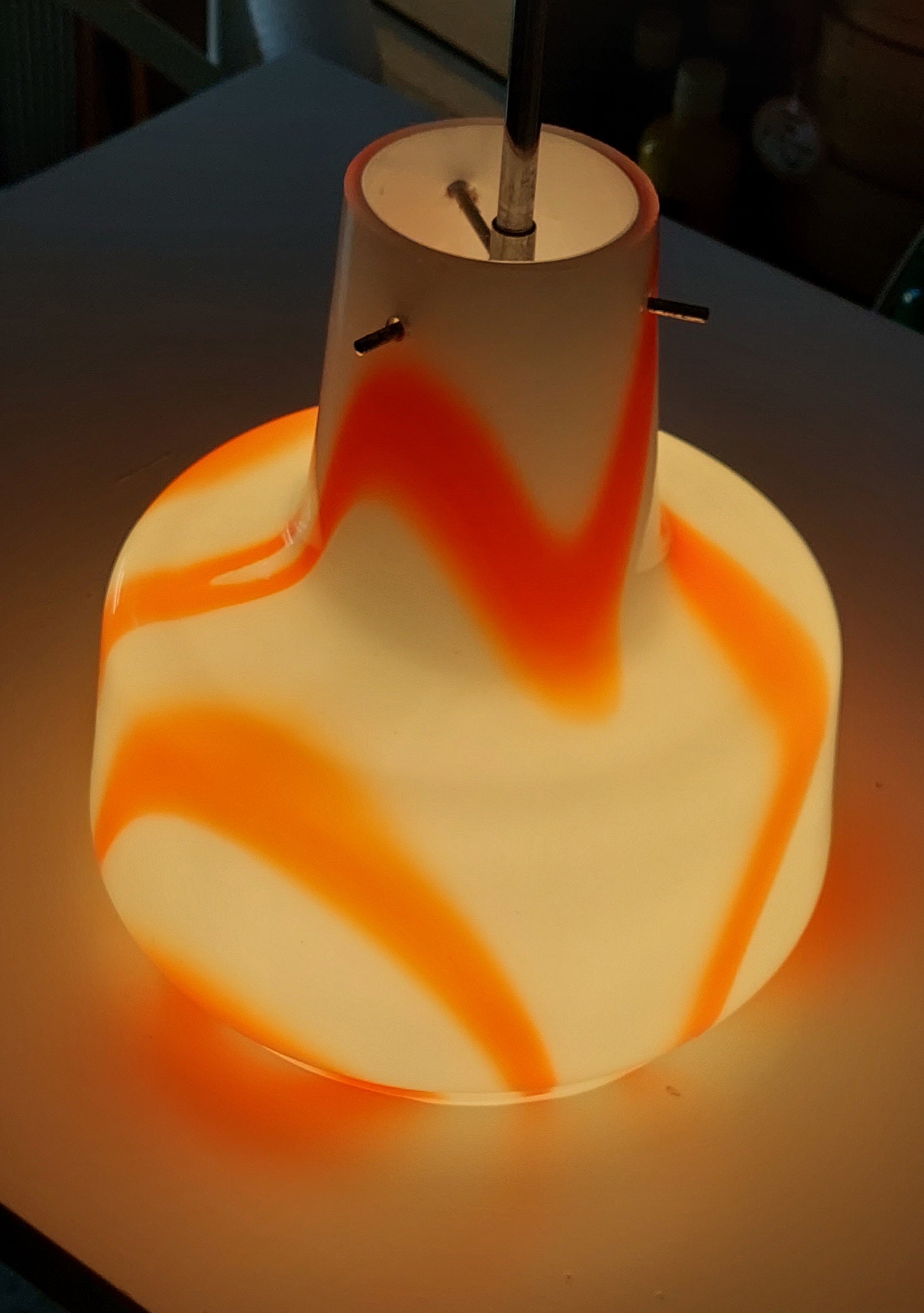 Murano_Swirl_Glass_Pendant_Light_in_Orange_and_White,_Italy,_1970s