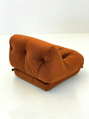 Orange_Nuvolone_armchair_by_Rino_Maturi_for_Mimo_Padova