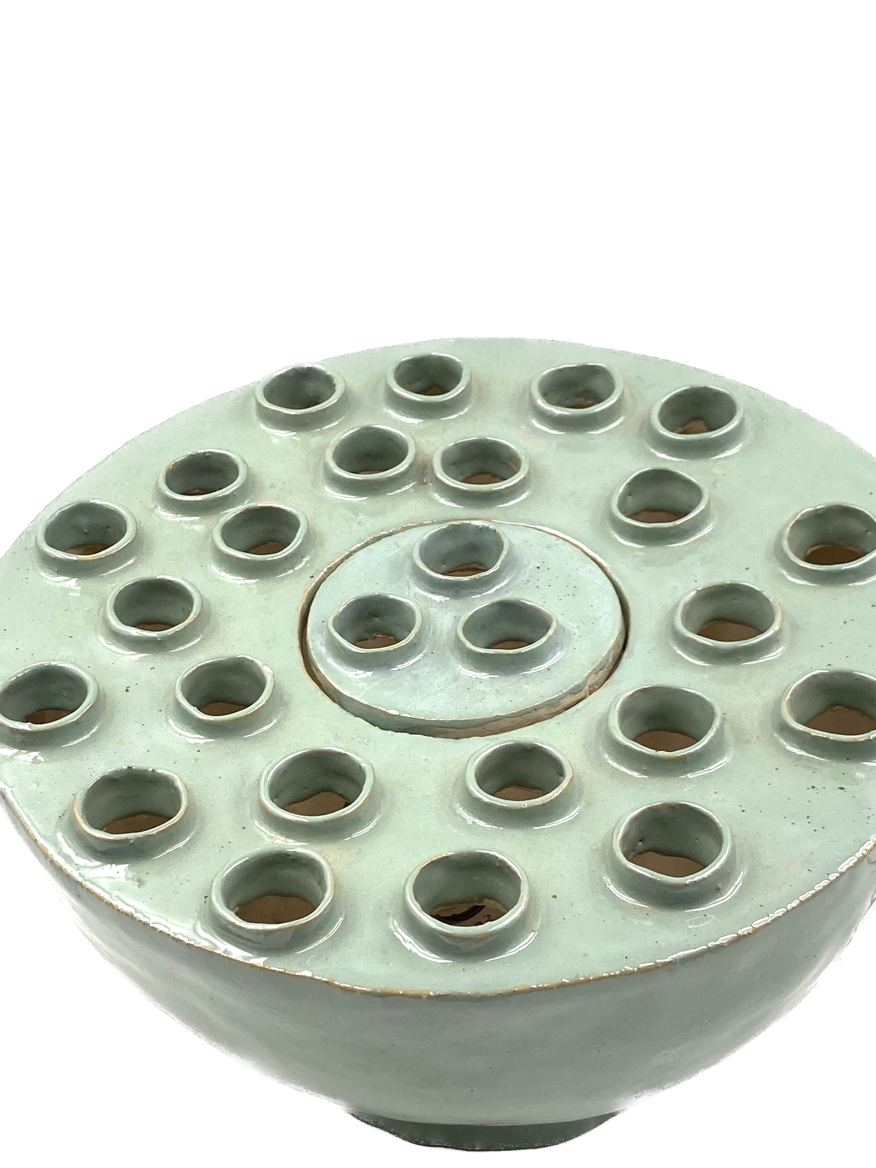 Organic_Aquamarine_Ceramic_Table_Lamp,_France_1980s