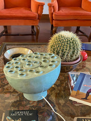 Organic_Aquamarine_Ceramic_Table_Lamp,_France_1980s