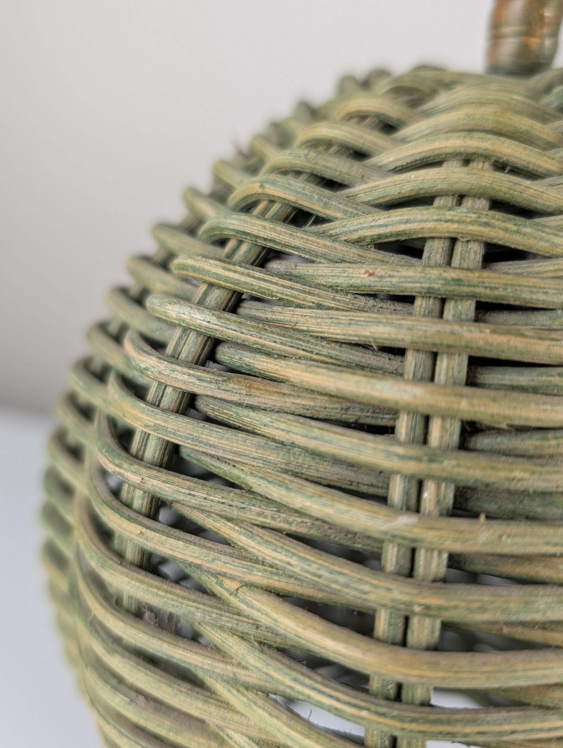 Set._of_2_Organic_Modern_Mario_Lopez_Torres_Style_Green_Rattan_Lamps_from_1980s