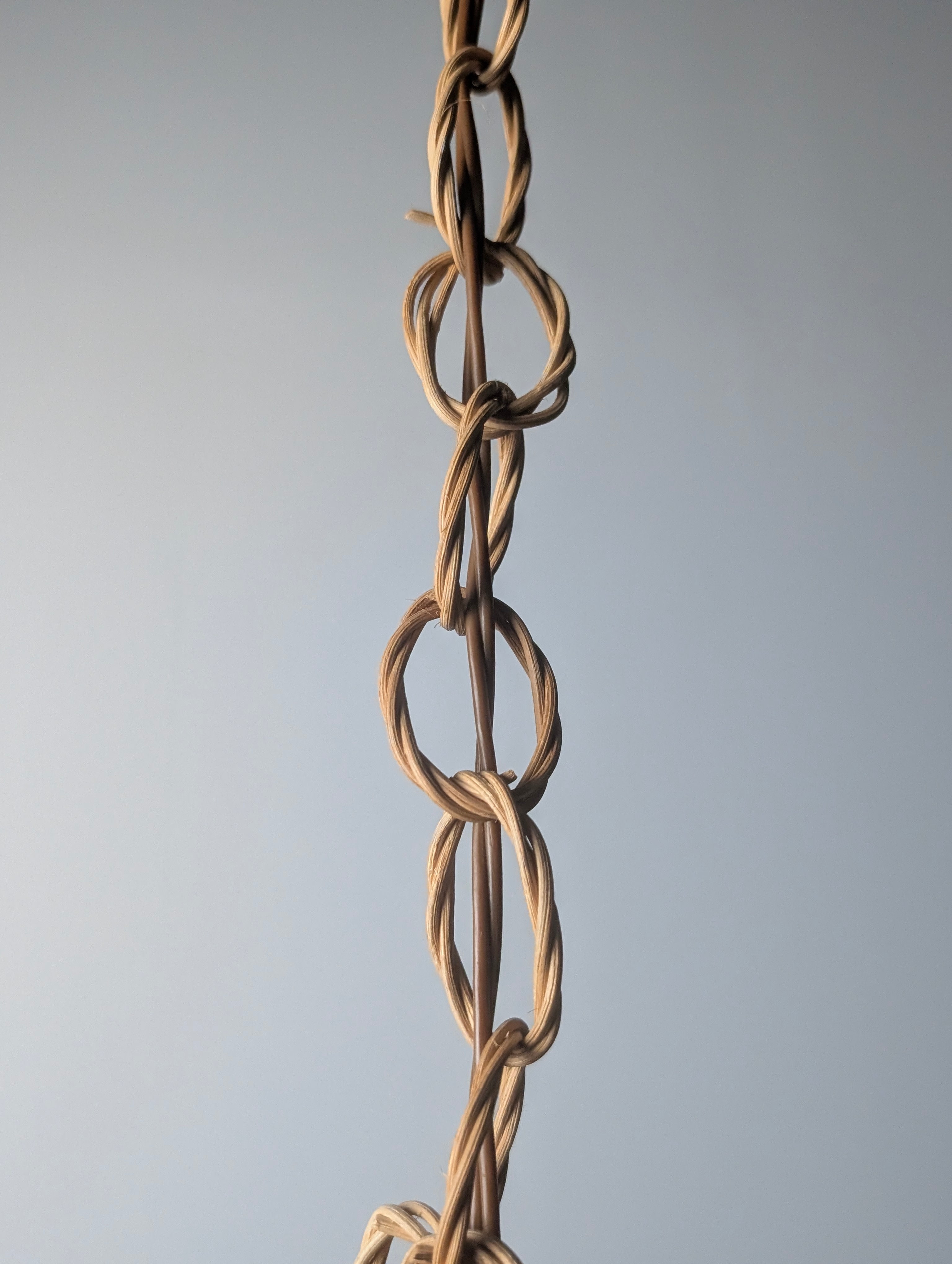 Late_20th_Century_Organic_Modern_Wicker_and_Rattan_Petal_Pendant_Lamp