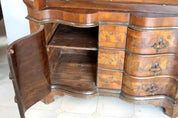 Original_Lombard_Italian_trumeau_in_walnut_and_walnut_burl,_19th_century,_Northern_Italy