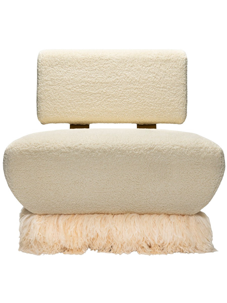 Ostrich Fluff Lounge Chair – Curiouz