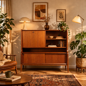 Oswald_Vermaercke_Teak_Highboard,_Belgium_1960s