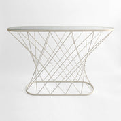 Oval_White_Twisted_Console_Table_1980s_Isamu_Noguchi_Style_USA_Mid_Century_Modernism