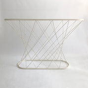 Oval_White_Twisted_Console_Table_1980s_Isamu_Noguchi_Style_USA_Mid_Century_Modernism