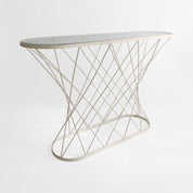 Oval_White_Twisted_Console_Table_1980s_Isamu_Noguchi_Style_USA_Mid_Century_Modernism