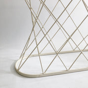 Oval_White_Twisted_Console_Table_1980s_Isamu_Noguchi_Style_USA_Mid_Century_Modernism