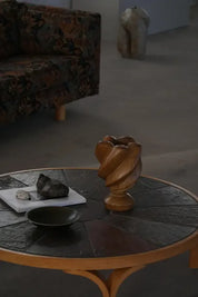 O.W._Coffee_Table_with_Ceramic_Tile_Top_and_Solid_Wood_Frame,_Denmark_1960s