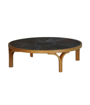 O.W._Coffee_Table_with_Ceramic_Tile_Top_and_Solid_Wood_Frame,_Denmark_1960s