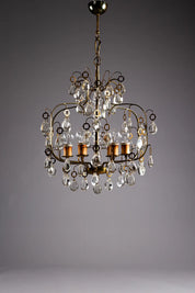 Paavo_Tynell_Brass_Chandelier_Model_1487_for_Taito_Oy,_1940s,_Finland