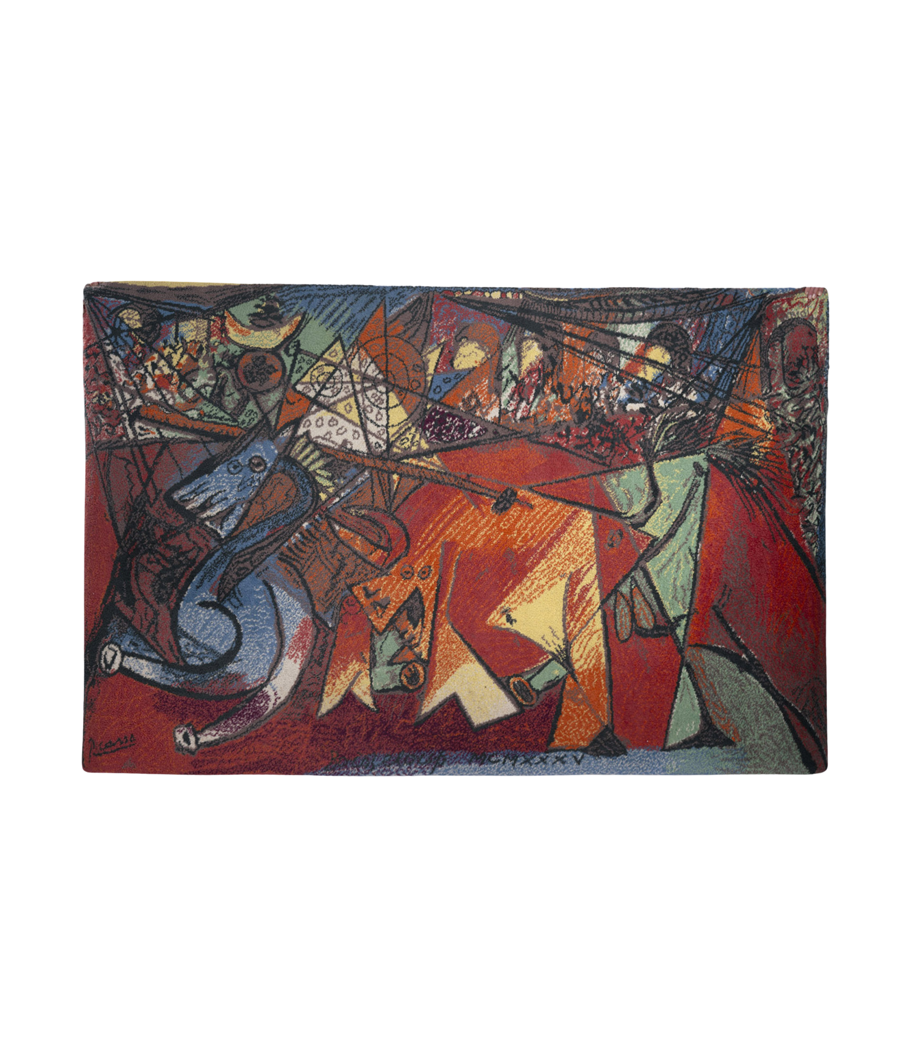 Pablo_Picasso_Run_of_the_Bulls_Wool_Rug_by_Ege_Axminster,_Danish_20th_Century_Masters_Collection,_1990s