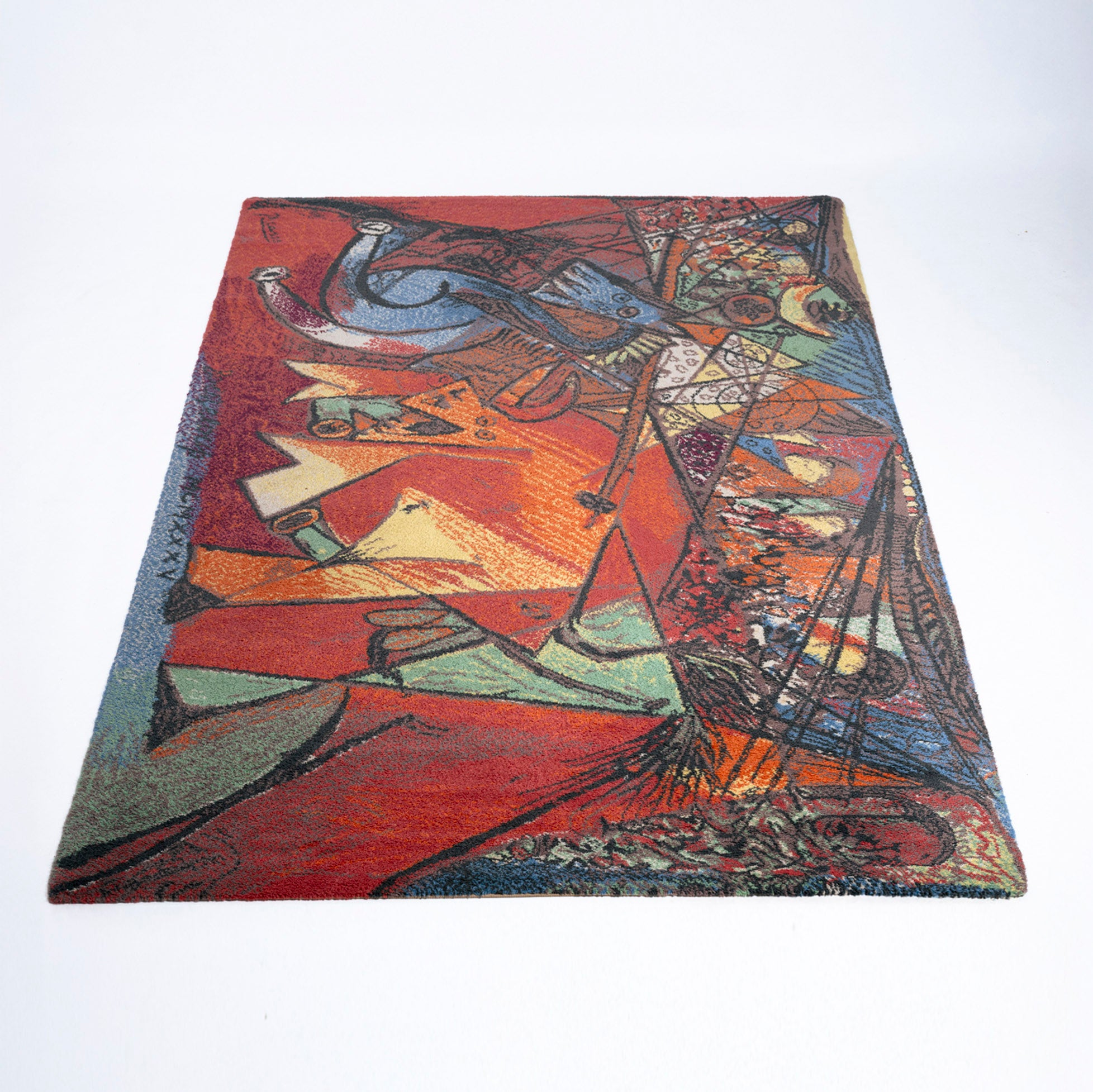 Pablo_Picasso_Run_of_the_Bulls_Wool_Rug_by_Ege_Axminster,_Danish_20th_Century_Masters_Collection,_1990s