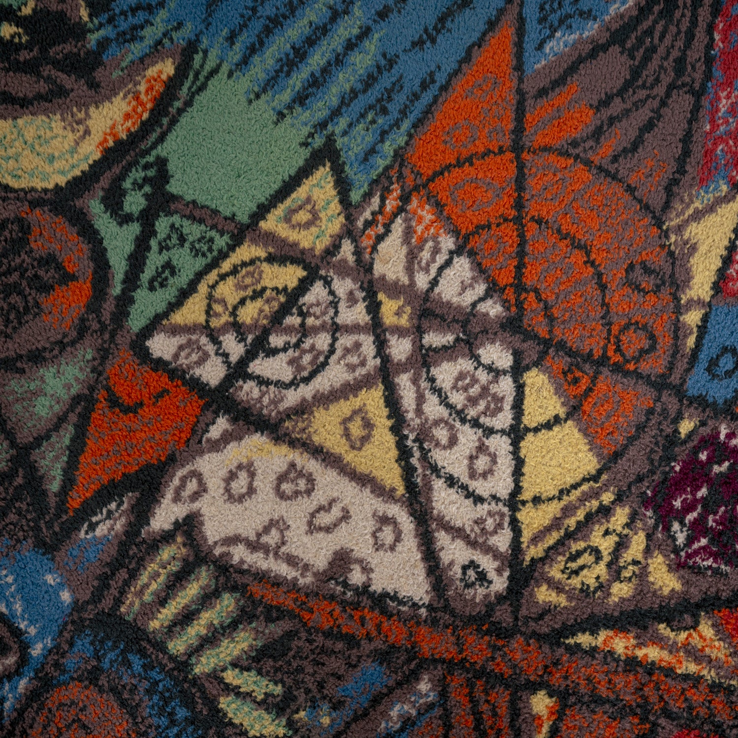 Pablo_Picasso_Run_of_the_Bulls_Wool_Rug_by_Ege_Axminster,_Danish_20th_Century_Masters_Collection,_1990s