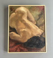 Nude_Woman_Painting_by_Klaas_II_Mobach,_Netherlands,_1940