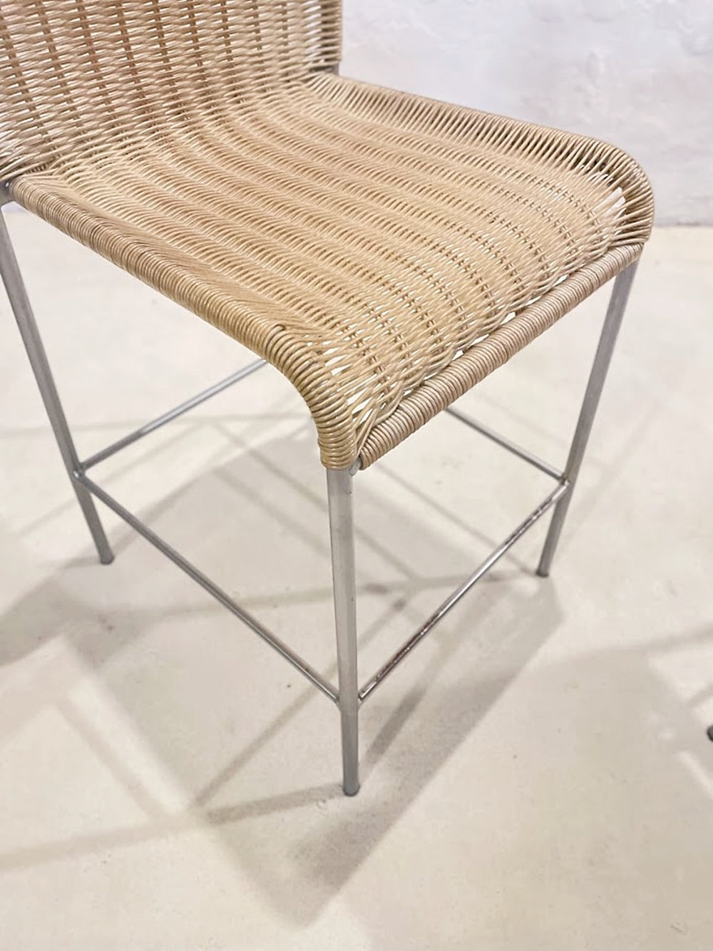Set_of_2_“Agra”_Bar_Stools_by_Enrico_Franzolini_for_Accademia,_1990s