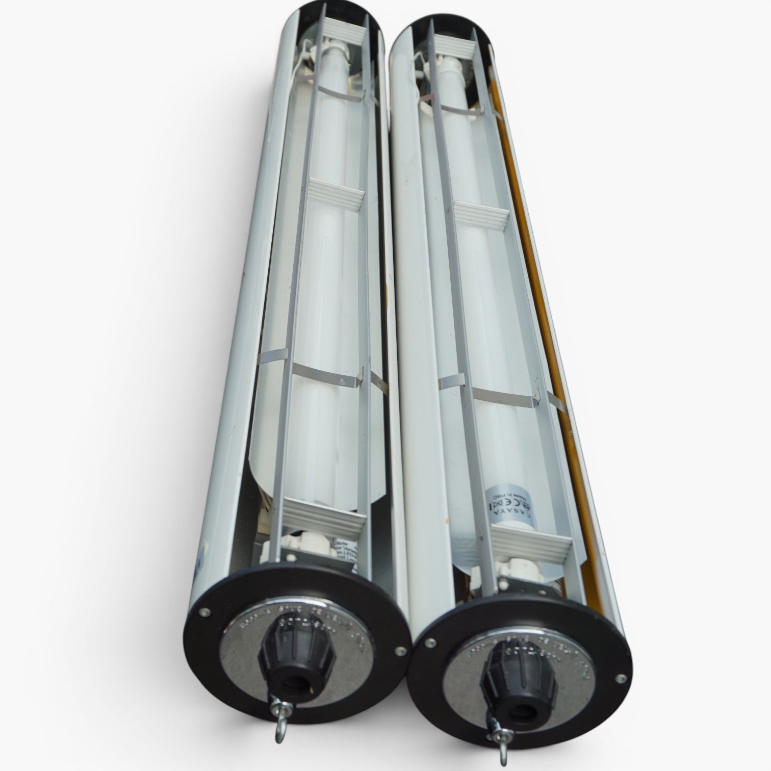 Set_of_2_Supertube_Pendant_Lamps_by_Anders_Pehrson_for_Ateljé_Lyktan,_Swedish_Mid_Century_Modern_Lighting