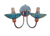 Set_of_2_Murano_Glass_Wall_Sconces_with_Chrome_and_Gold_Details,_Italy_1970s
