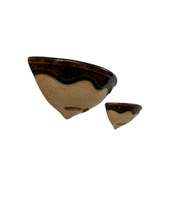 Pair_of_French_Beige_and_Brown_Enamelled_Porcelain_Wall_Sconces,_Vintage_Wall_Lights,_1960s
