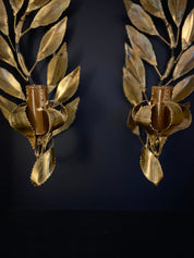 Pair_of_gilded_metal_sconces_‘Maison_FlorArt’_-_circa_1960.
