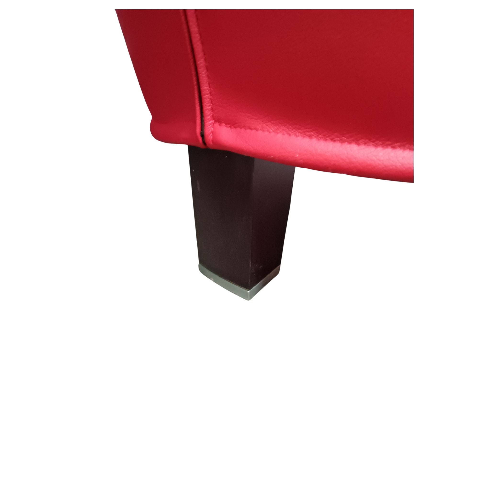 Set_of_2_Giorgetti_Progretti_armchairs_in_red_leather,_custom_edition_by_Massimo_Scolari