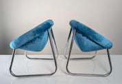 Set_of_2_Italian_Armchairs_in_Chromed_Metal_and_Blue_Velvet,_1970s