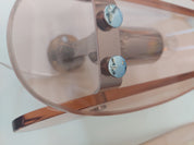 Set_of_2_1970s_VECA_Pink_Crystal_Glass_and_Chrome_Wall_Lights,_Italy