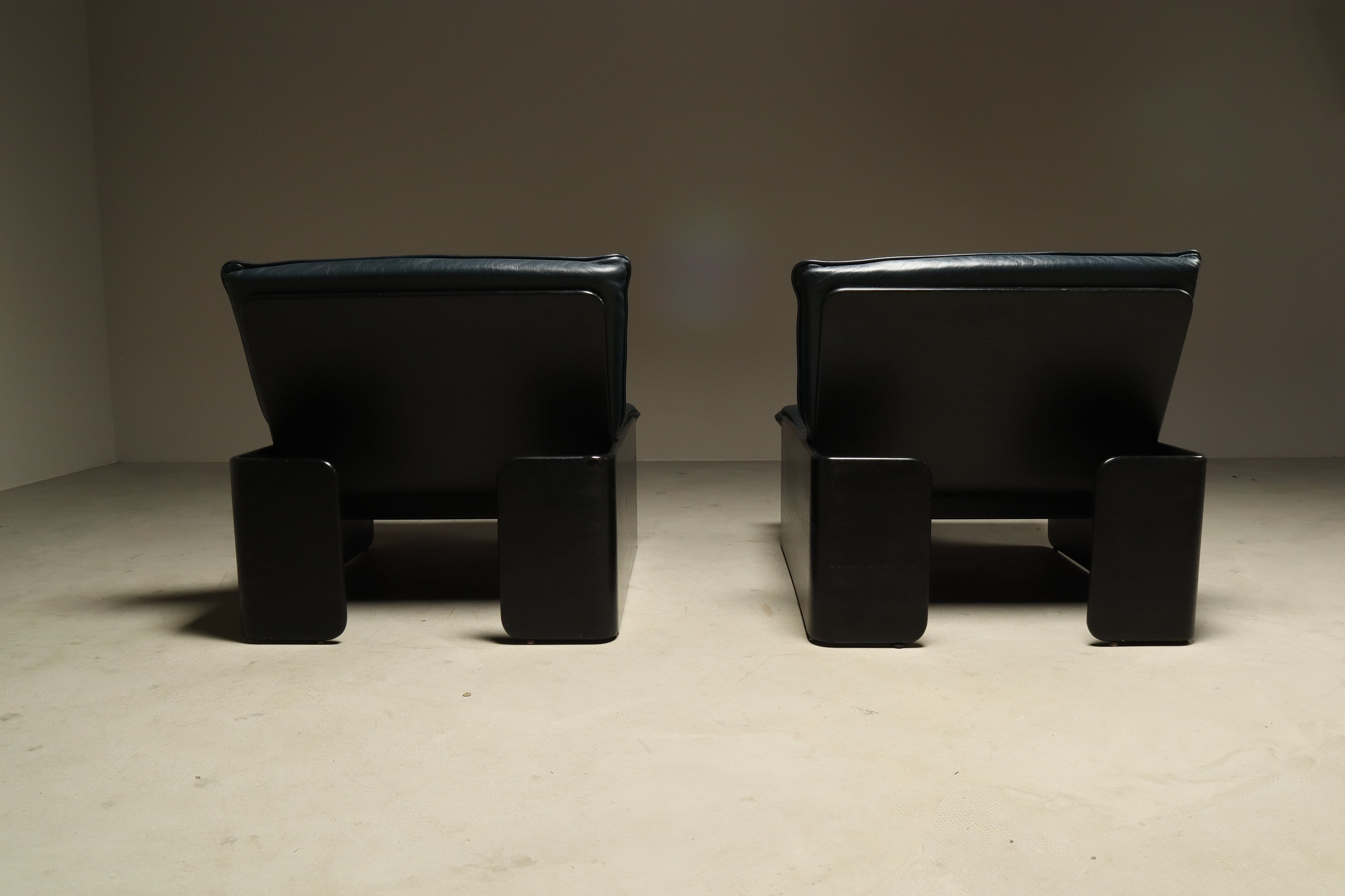 Set_of__2_“Jeans_Rondo”_Easy_Chairs_by_Erik_Deforce_for_Hi-Plan,_Belgium_1972