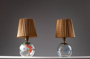 Set_of_2_Kauklahti_Glassworks_table_lamps,_Finland,_1940s