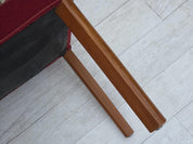 Set_of_2_Modern_Chairs,_Solid_Wood_&_Upholstery,_1960s_Denmark