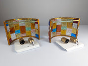 Set_of_2_Multicolored_Hammered_Glass_and_Wrought_Iron_Sconces_by_Longobard,_Italy,_1970s